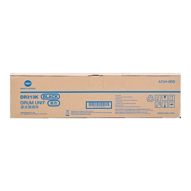 Konica Minolta DR313 Tambour d'Image Original Noir - DR313K/A7U40RD (Tambour)