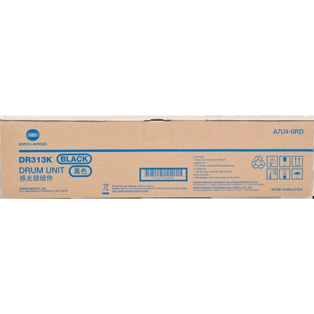 Konica Minolta DR313 Tambour d'Image Original Noir - DR313K/A7U40RD (Tambour)