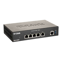 Routeur VPN de services unifiés D-Link - 3 ports LAN - 1 port WAN - 1 port WAN/LAN, 2 ports USB 3.0