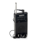 Radio AM/FM Daewoo - Fonctionne sur piles - Prise jack 3,5 mm - Antenne télescopique - Haut-parleur intégré - 130 x 70 x 28 mm -