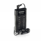 Radio AM/FM Daewoo - Fonctionne sur piles - Prise jack 3,5 mm - Réglage manuel - Écouteurs inclus - 95 x 70 x 30 mm - Noir