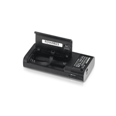 Radio AM/FM Daewoo - Fonctionne sur piles - Prise jack 3,5 mm - Réglage manuel - Écouteurs inclus - 95 x 70 x 30 mm - Noir