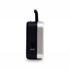 Radio AM/FM Daewoo - Câble de 15 cm - Prise jack 3,5 mm - Antenne télescopique - Haut-parleur intégré - Poignée de transport - 2
