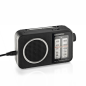 Radio AM/FM Daewoo - Prise jack 3,5 mm - Antenne télescopique - Haut-parleur intégré - Poignée de transport - 220 x 75 x 150 mm