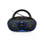 Autoradio Daewoo CD - USB - Prise jack 3,5 mm - Bluetooth - Syntonisation automatique - Poignée de transport - Écran LCD - Noir