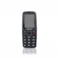 Téléphone portable Daewoo pour seniors - Écran 2,4" - Grandes touches rétroéclairées - Batterie 1400 mAh - Bouton SOS arrière -