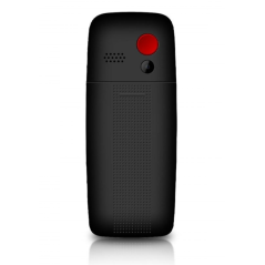 Téléphone portable Daewoo pour seniors - Écran 2,4" - Grandes touches rétroéclairées - Batterie 1400 mAh - Bouton SOS arrière -