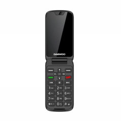 Téléphone à clapet Daewoo - Double écran 2,8" et 1,77" - Grandes touches - 48 Mo de RAM - 128 Mo de ROM - Batterie 1000 mAh - Ap