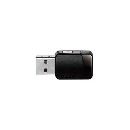 Adaptateur WiFi USB sans fil D-Link AC600 - Jusqu'à 433 Mbps - MU-MIMO - WPS