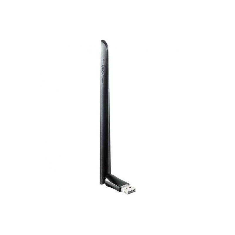 Adaptateur USB Wi-Fi double bande AC600 D-Link - Jusqu'à 433 Mbps - WPS