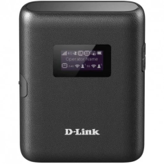 Routeur portable D-Link Dual Band 4G - Vitesse jusqu'à 300 Mbps - Écran LCD - Autonomie jusqu'à 14h