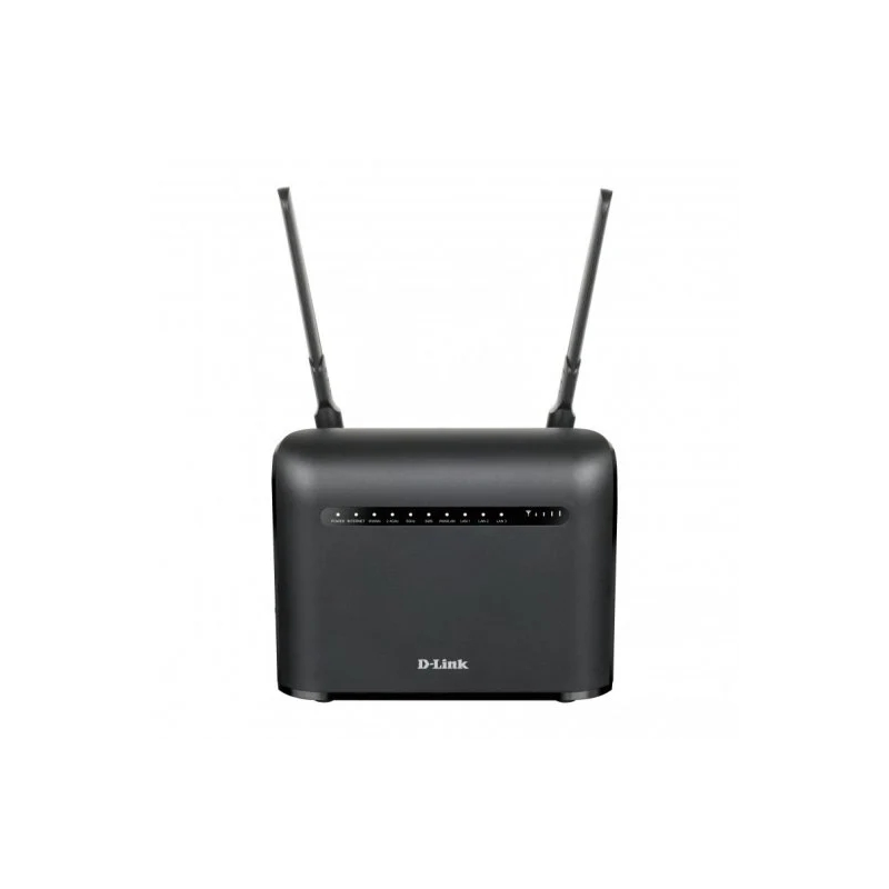 Routeur D-Link 4G LTE Cat4 WiFi AC1200 Dual Band - Vitesse jusqu'à 1200 Mbps - 2 Antennes Externes - 3 Ports RJ-45