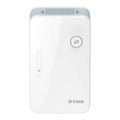 Répéteur mural sans fil double bande D-Link E15 WiFi 6 AX1500 - Compatibilité Mesh - Vitesse jusqu'à 1200 Mbps - Port RJ45 - 2 A