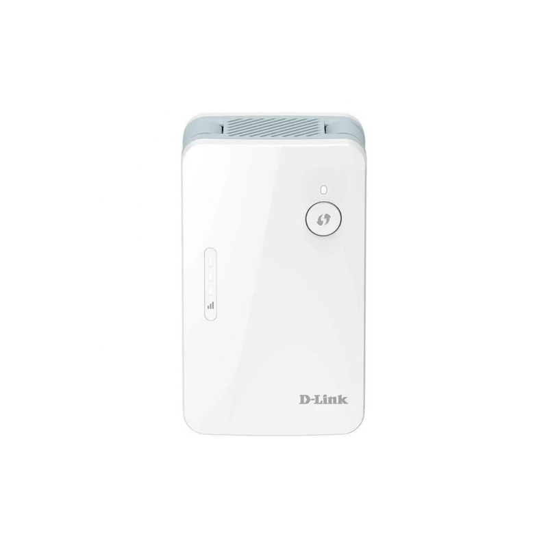 Répéteur mural sans fil double bande D-Link E15 WiFi 6 AX1500 - Compatibilité Mesh - Vitesse jusqu'à 1200 Mbps - Port RJ45 - 2 A