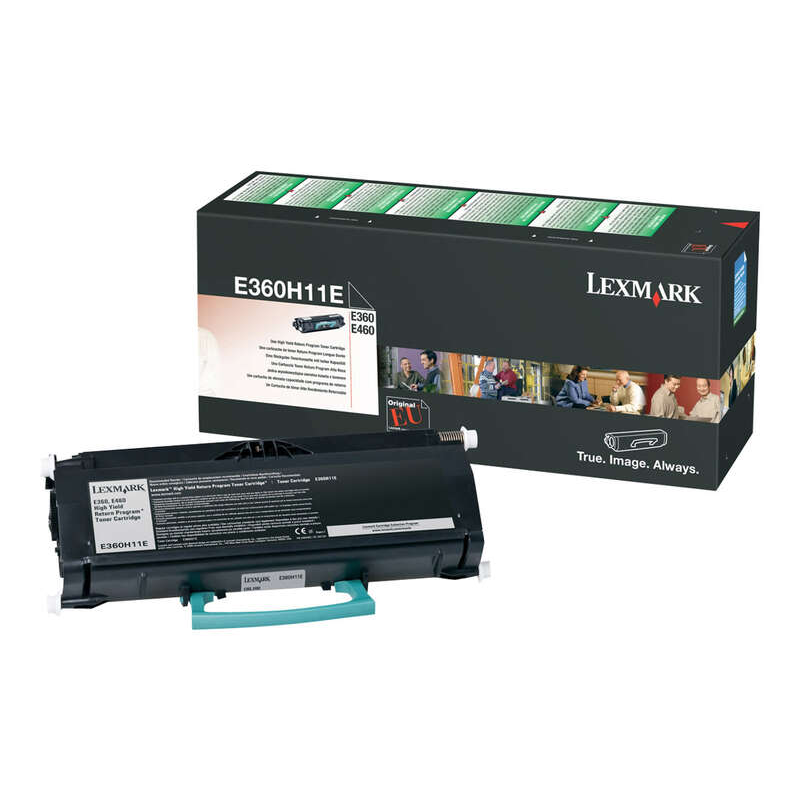 Lexmark E360/E460 Cartouche de toner noir d'origine - E360H31E