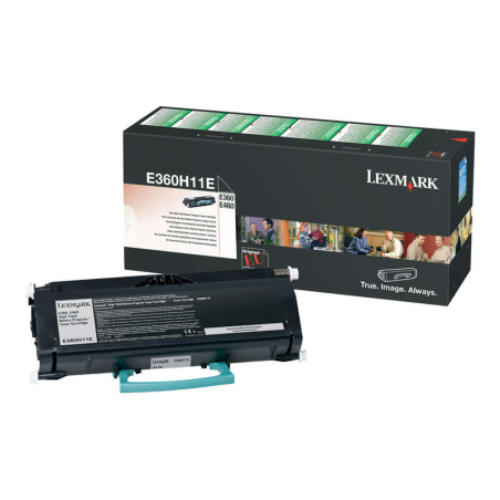 Lexmark E360/E460 Cartouche de toner noir d'origine - E360H31E