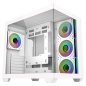 Boîtier moyen tour Cooler Master Elite 681 ATX/MicroATX/Mini-ITX - 4 ventilateurs RGB 120 mm - Vue panoramique - Double caméra -