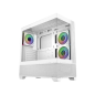 Boîtier moyen tour Cooler Master Elite 690 Wood ATX/MicroATX/Mini-ITX - 3 ventilateurs RGB 120 mm - Vue panoramique - Double cam