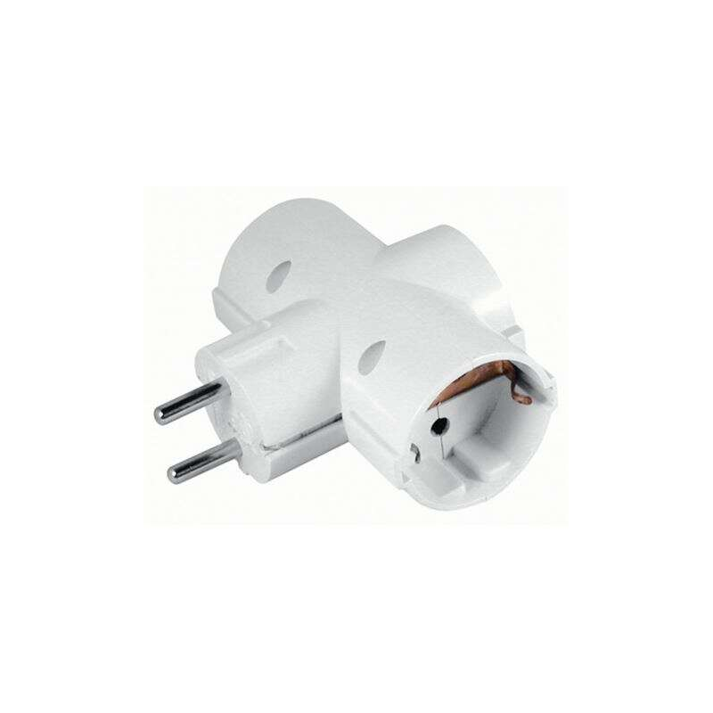 Adaptateur universel 3 prises Elbat - Protection enfant