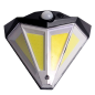 Applique murale solaire LED Elbat - 200 lm - Blanc froid 6500 K - Détecteur de mouvement - Batterie 1200 mAh