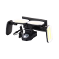 Projecteur solaire quadruple Elbat - 800 lm - Blanc froid 6500 K - Détecteur de mouvement - 4 batteries 1200 mAh