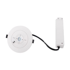 Éclairage de secours encastré Elbat - 330 lumens - 6000 K - 2 W - Lumière froide - 3 heures d'autonomie - Batterie lithium