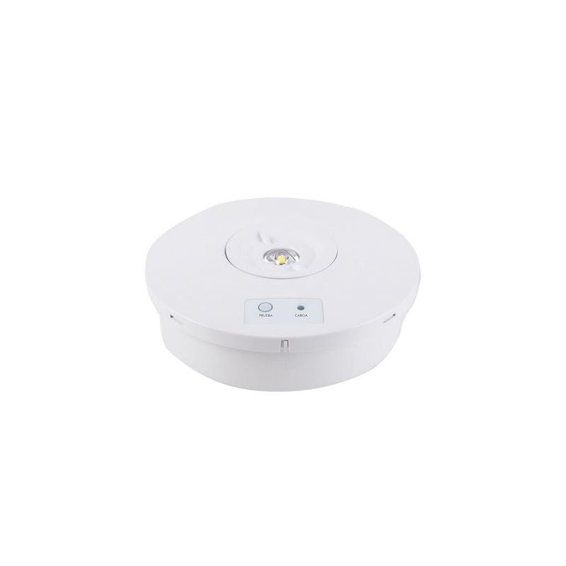 Applique murale d'urgence Elbat - 330 lumens - 6000 K - 2 W - Lumière froide - 3 heures d'autonomie - Batterie lithium