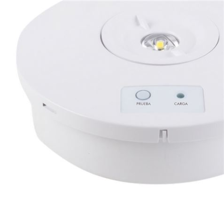 Applique murale d'urgence Elbat - 330 lumens - 6000 K - 2 W - Lumière froide - 3 heures d'autonomie - Batterie lithium