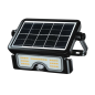 Projecteur solaire LED Elbat EB0574 7 W - 900 lm - Température de couleur 3000 K/4000 K/6000 K - Lumière chaude, blanche et froi