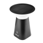 Lampe solaire LED Elbat - 185 lm - 2000 K - Autonomie de 6 heures - Noire