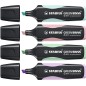 Surligneurs pastel recyclés Stabilo Green Boss lot de 4