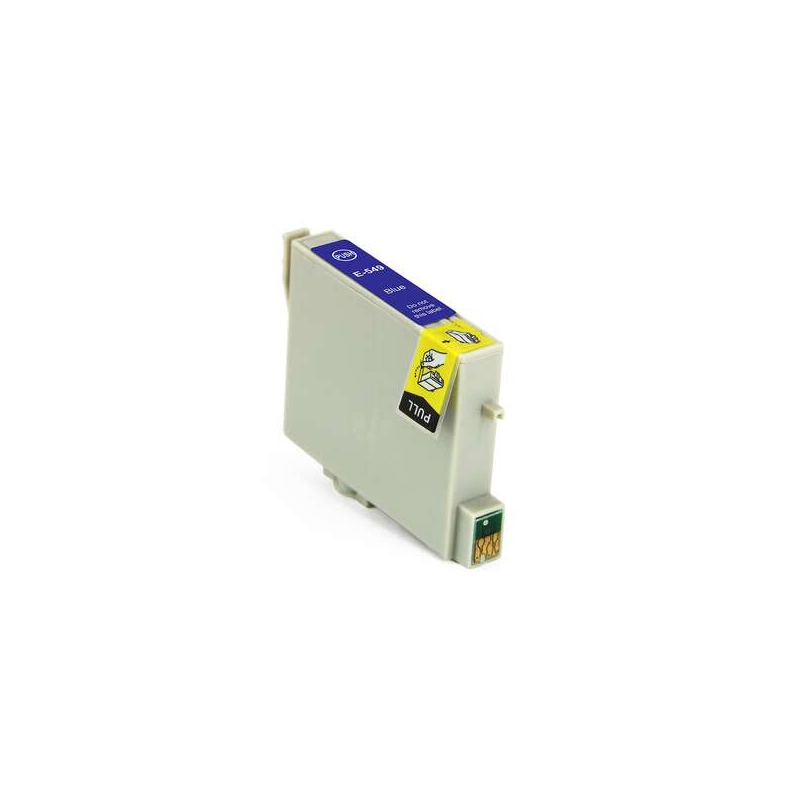 Cartouche d'encre bleue Epson T0549 générique - Remplace C13T05494010
