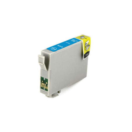 Cartouche d'encre générique Epson T0872 Cyan - Remplace C13T08724010