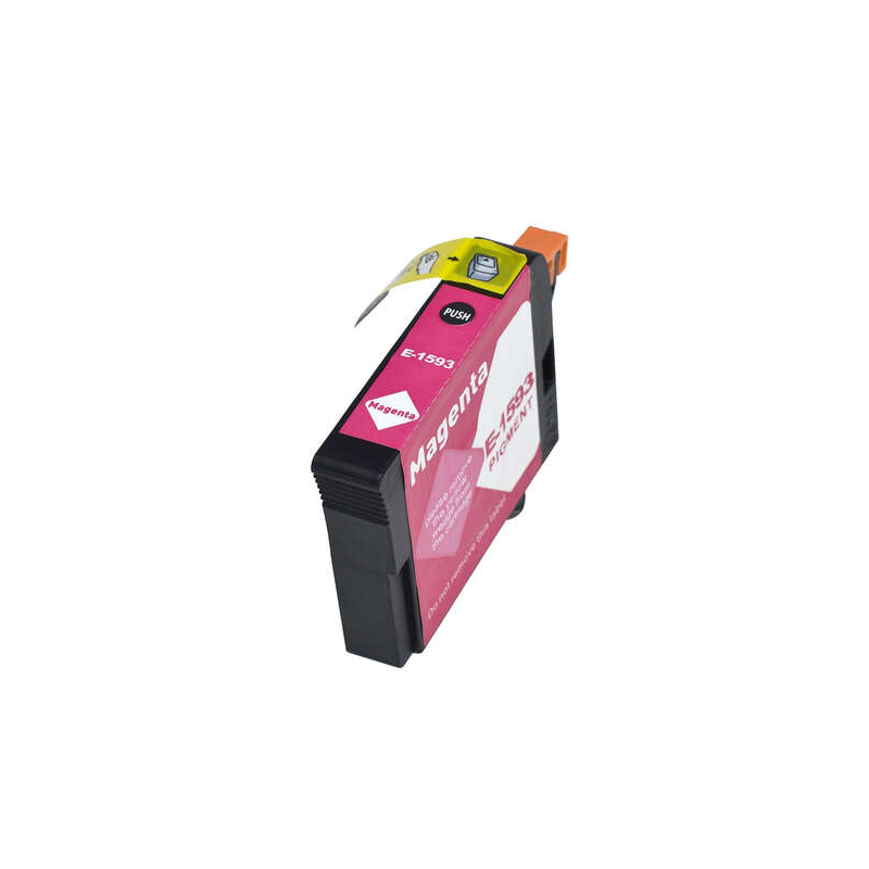Cartouche d'encre pigmentée générique Epson T1593 Magenta - Remplace C13T15934010