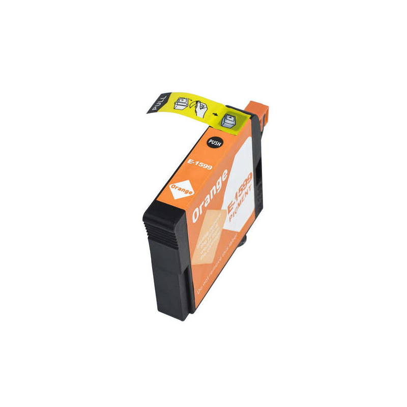 Epson T1599 Cartouche d'encre pigmentée orange générique - Remplace C13T15994010