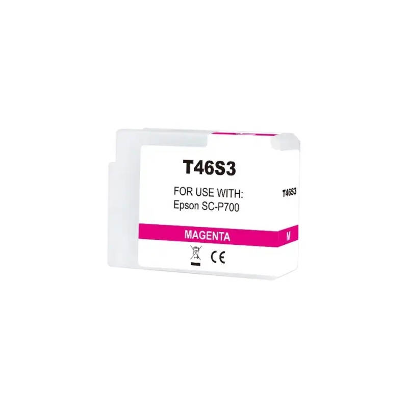 Cartouche d'encre générique Epson T46S3 Vivid Magenta - Remplace C13T46S300