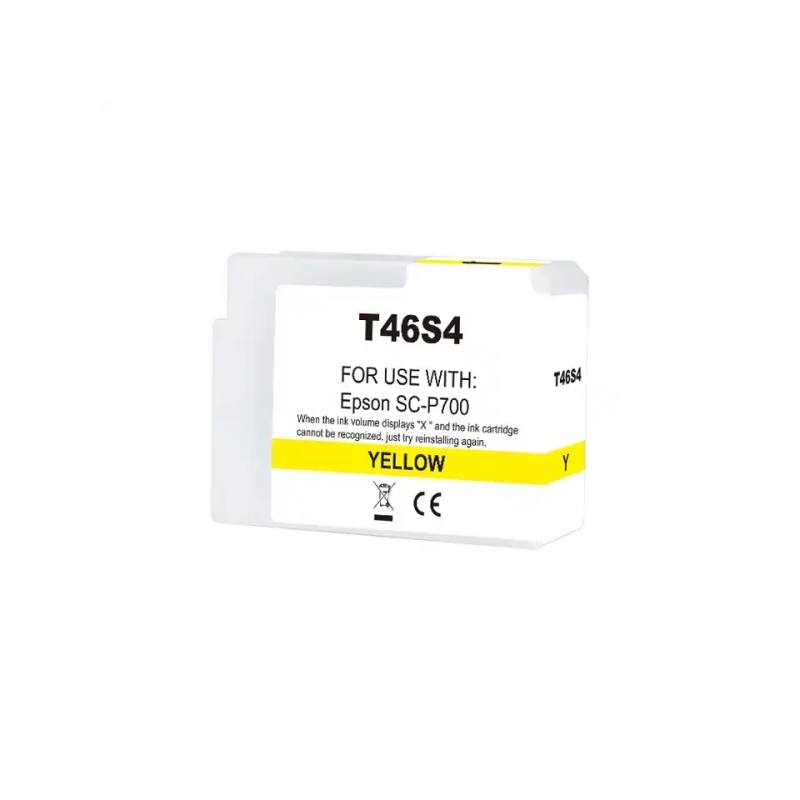 Cartouche d'encre générique Epson T46S4 jaune - Remplace C13T46S400