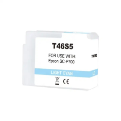 Cartouche d'encre générique Epson T46S5 cyan clair - Remplace C13T46S500