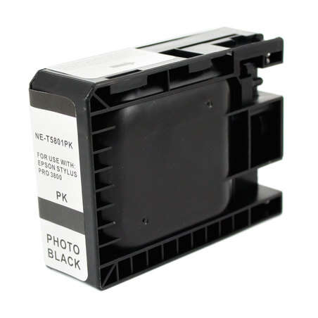 Epson T5801 Cartouche d'encre pigmentée photo générique noire - Remplace C13T580100
