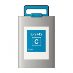 Cartouche d'encre pigmentée générique Epson T9742 Cyan - Remplace C13T974200