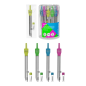 LOT de 24 Compas scolaire ErichKrause avec articulation et mine de rechange - Couleurs assorties