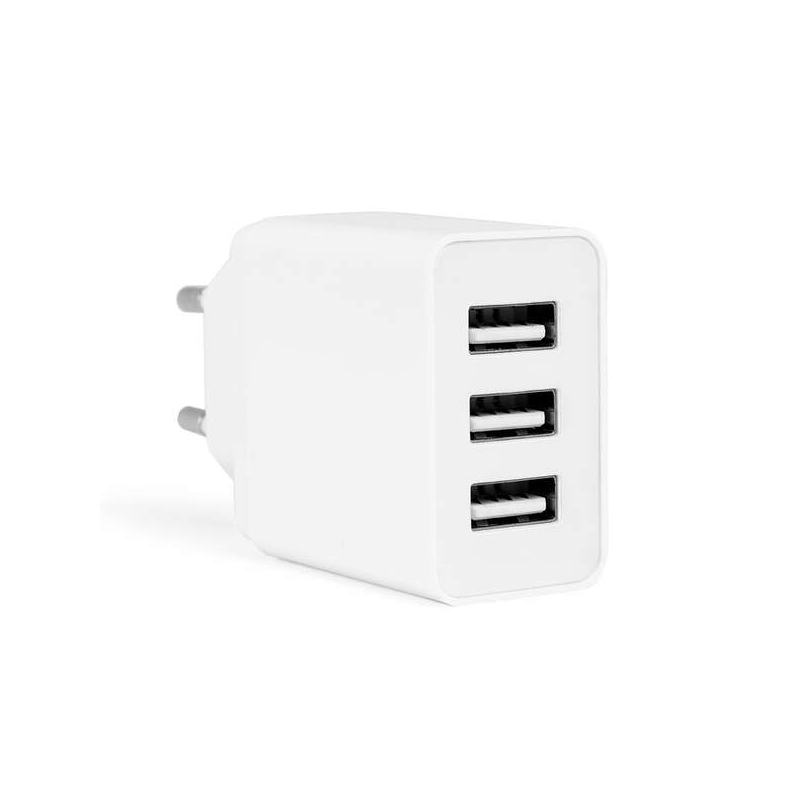 Chargeur USB Multiple Orbegozo EN 1100 - Charge jusqu'à 3 appareils simultanément - Protection contre les surcharges et les cour