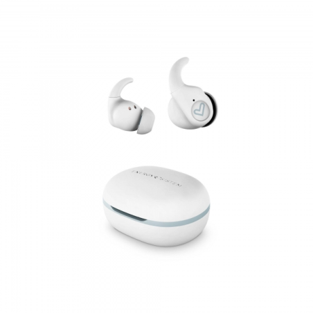 Casque sans fil Energy Sistem - True Wireless - Bluetooth 5.3 - IPX5 - Autonomie 20h - Secure-Fit+ - App personnalisable - Micro