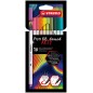 Lot de 10 feutres Stabilo Pen 68 Brush Arty