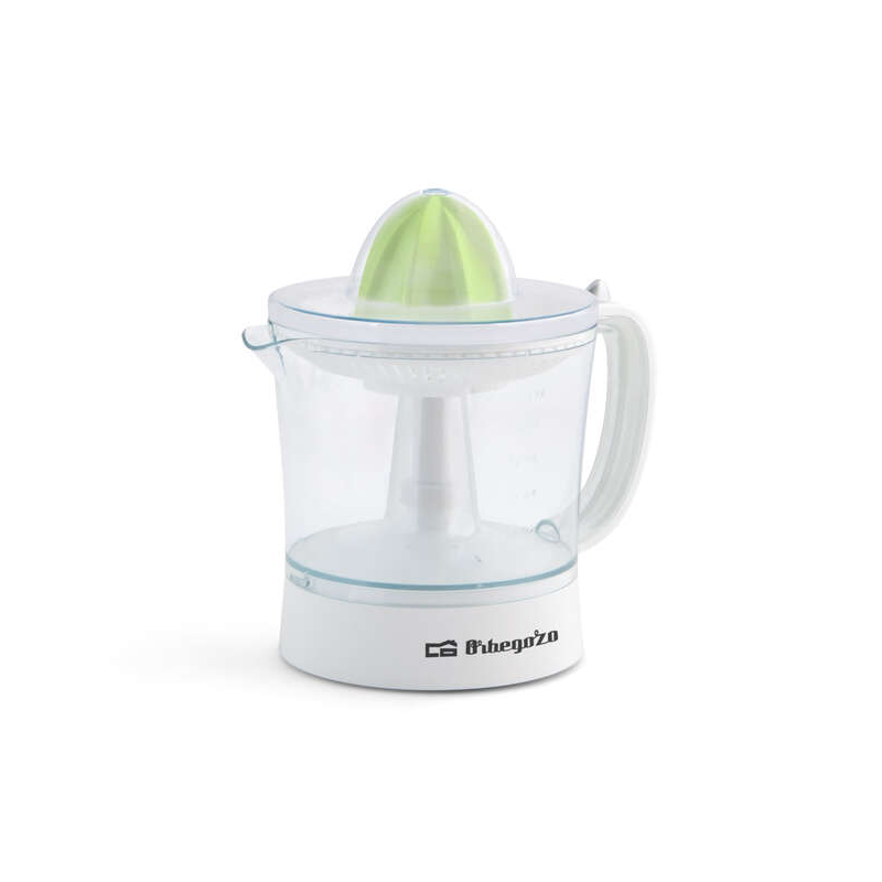 Orbegozo EP 2210 Presse-agrumes pratique et puissant - Puissance 25 W - Capacité 1 litre - Fonction rotation et démarrage automa