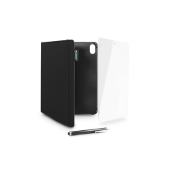 Étui, stylet et verre trempé Urban Factory Greenee Pack pour iPad 10e génération 10,9" - Écologique - Noir