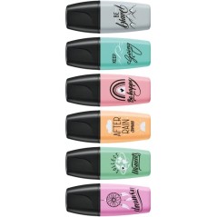 Feutres surligneurs Stabilo Boss Mini pastel x6 Pastellove
