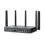 TP-Link Omada ER706W-4G Router de Doble Banda - Velocidad hasta 3Gbps - VPN - WiFi - 1Gbps SFP - 1Gbps WAN - 4x1Gbps LAN/WAN - 5