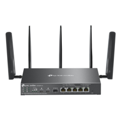 TP-Link Omada ER706WP-4G Router de Doble Banda NAT - WiFi hasta 3Gbps - Ethernet - VPN - 1Gbps SFP - 1Gbps WAN - 4x1Gbps LAN - B