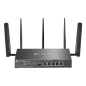TP-Link Omada ER706WP-4G Router de Doble Banda NAT - WiFi hasta 3Gbps - Ethernet - VPN - 1Gbps SFP - 1Gbps WAN - 4x1Gbps LAN - B